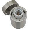 Utomhus Vägglampor 2 st Silver Rostfritt Stål IP44 vidaXL 12 x 8.5 x 27 cm. – miniatyr 9