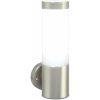 Utomhus Vägglampor 2 st Silver Rostfritt Stål IP44 vidaXL 12 x 8.5 x 27 cm. – miniatyr 10