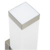 Utomhus Vägglampor med Sensor 2 st Silver Rostfritt Stål IP44 vidaXL Medium – miniatyr 7