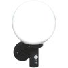 Utomhus Vägglampor med Sensor 2 st Svart Rostfritt Stål IP44 vidaXL Medium – miniatyr 10