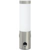 Utomhus Vägglampor med Sensor 2 stycken Silver Rostfritt Stål IP44 vidaXL Medium – miniatyr 4