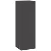 Utomhus Växställ Pelare 2 st Svart Stål vidaXL 24 x 24 x 75 cm – miniatyr 5