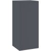 Utomhus Växtställ Stång 2 st Antracit Stål vidaXL 24 x 24 x 55 cm – miniatyr 5