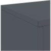 Utomhus Växtställ Stång 2 st Antracit Stål vidaXL 24 x 24 x 55 cm – miniatyr 8