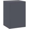 Utomhus Växtställning Pelare 2 st Antracit Stål vidaXL 24 x 24 x 35 cm – miniatyr 5