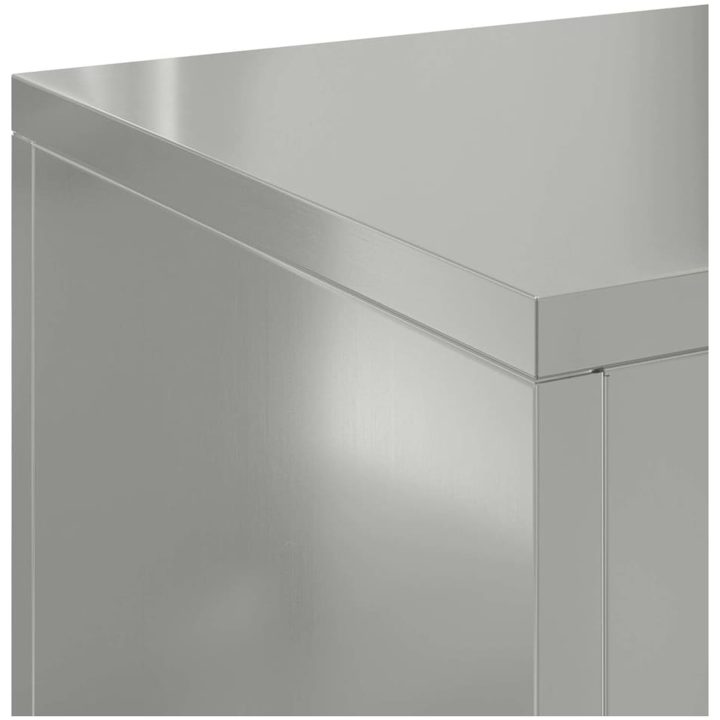 Utomhus Växtställning Pelare 2 st Galvaniserat Stål vidaXL 24 x 24 x 75 cm – bild 8