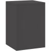 Utomhus Växtställning Säule 2 st Svart Stål vidaXL 24 x 24 x 35 cm – miniatyr 5