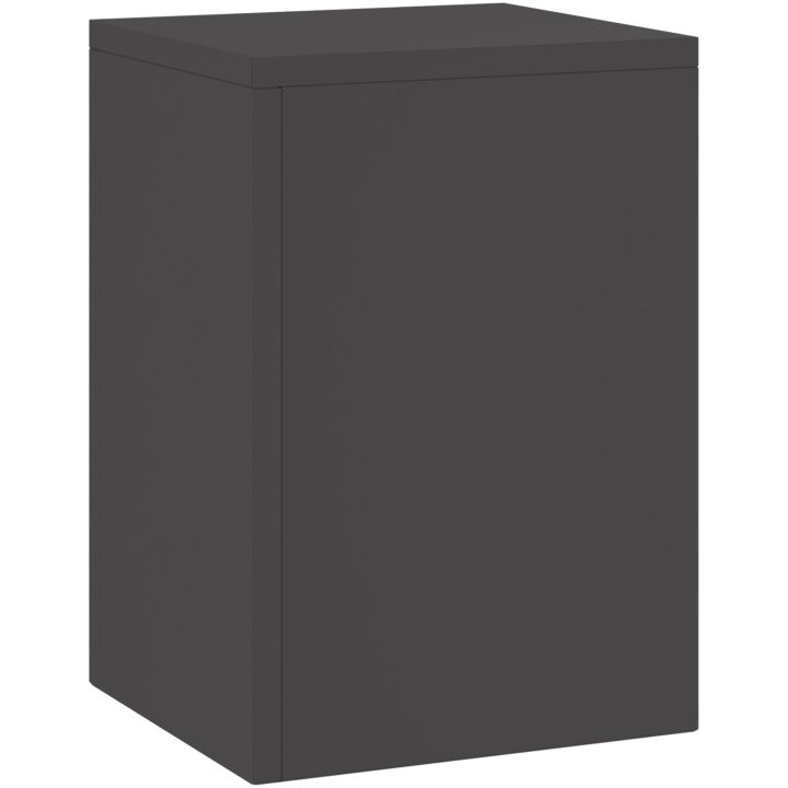 Utomhus Växtställning Säule 2 st Svart Stål vidaXL 24 x 24 x 35 cm – bild 5