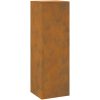 Utomhus Växtställningar Pelare 2 st Väderbeständig Stål vidaXL 24 x 24 x 75 cm – miniatyr 2