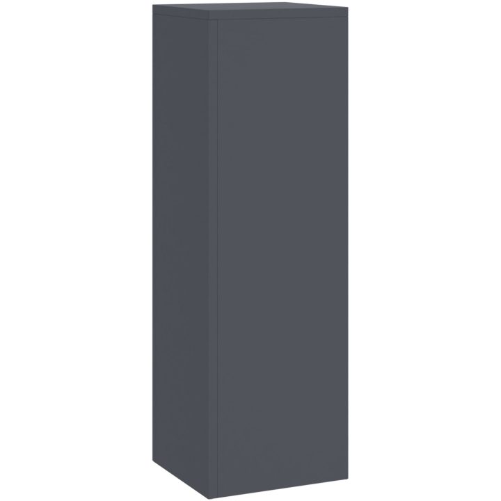 Utomhus Växtstativ Pelare 3 st Antracit Stål vidaXL 24 x 24 x 35 cm, 24 x 24 x 55 cm, 24 x 24 x 75 cm – bild 6