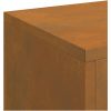Utomhus Växtstativ Pelare 3 st Väderbeständigt Stål vidaXL 24 x 24 x 35 cm, 24 x 24 x 55 cm, 24 x 24 x 75 cm – miniatyr 10
