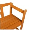 Utomhusbänk Akacia 119x76x44 cm Massivt trä vidaXL 119 x 44 x 76 cm – miniatyr 8