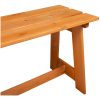Utomhusbänk Akacia Massivt Trä Furu vidaXL 119 x 35 x 47 cm – miniatyr 7