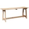 Utomhusbänk Massivt tallträ vidaXL 119 x 35 x 47 cm – miniatyr 6