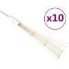 Utomhusbelysning fyrverkerier 10 st varmvit 20cm 1400 lysdioder vidaXL – miniatyr 2