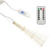 Utomhusbelysning fyrverkerier 10 st varmvit 20cm 1400 lysdioder vidaXL – miniatyr 9