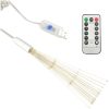 Utomhusbelysning fyrverkerier varmvit 20cm 140 lysdioder vidaXL – miniatyr 7