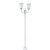 Utomhusbelysning Vit Metall Metallgångbelysning Cylindrisk vidaXL Large – miniatyr 2
