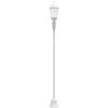 Utomhusbelysning Vit Metall Metallgångbelysning Cylindrisk vidaXL Large – miniatyr 4