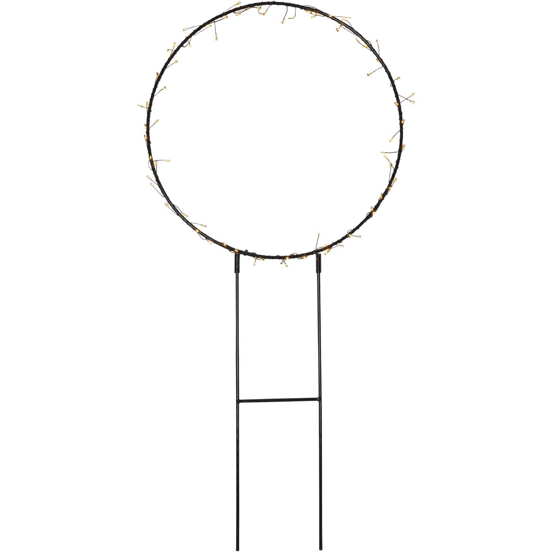 Utomhusdekoration Barlumi Svart Star Trading Cirkel 84 cm – bild 6