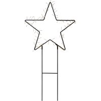 Utomhusdekoration Barlumi Svart Star Trading