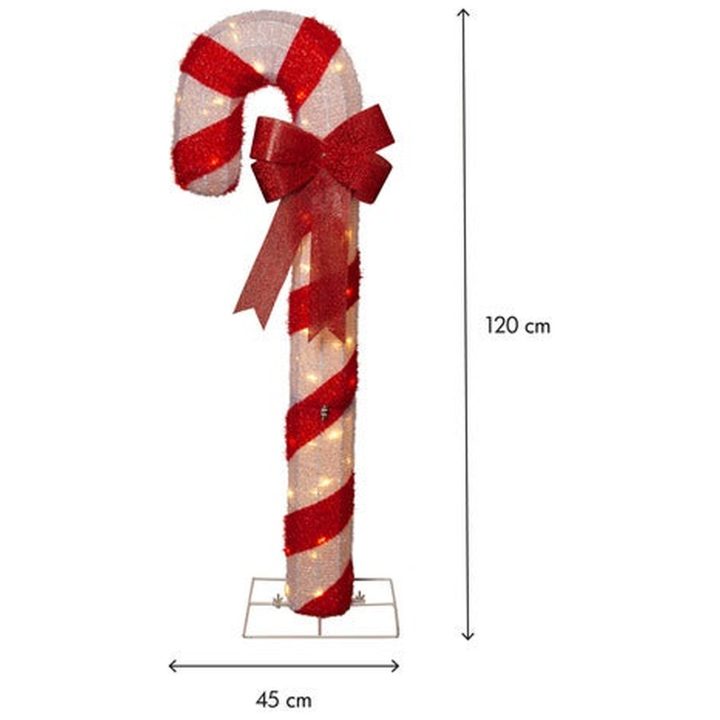 Utomhusdekoration CandyCane Vit Star Trading – bild 3