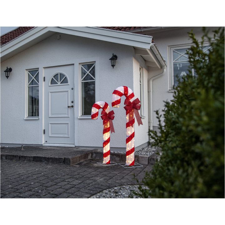 Utomhusdekoration CandyCane Vit Star Trading – bild 8
