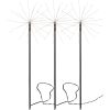 Utomhusdekoration Firework Outdoor Svart Star Trading – miniatyr 1