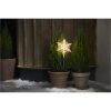 Utomhusdekoration Flocke Transparent Star Trading – miniatyr 3