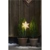 Utomhusdekoration Flocke Transparent Star Trading – miniatyr 4