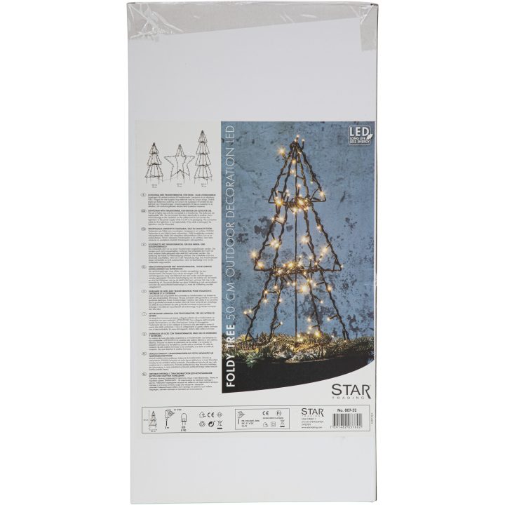 Utomhusdekoration Foldy Svart Star Trading 50 cm – bild 11