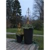 Utomhusdekoration Foldy Svart Star Trading 50 cm – miniatyr 7