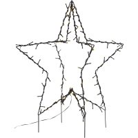 Utomhusdekoration Foldy Svart Star Trading
