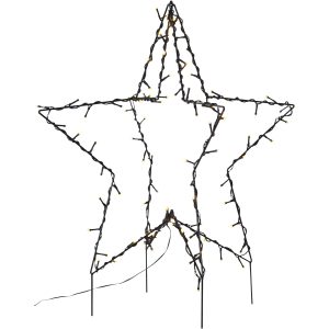Utomhusdekoration Foldy Svart Star Trading