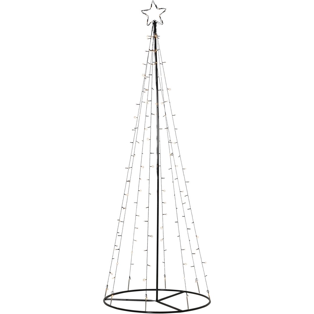 Utomhusdekoration Light Tree Svart Star Trading – bild 6