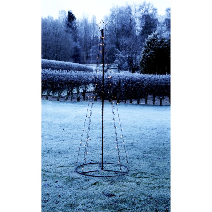 Utomhusdekoration Light Tree Svart Star Trading – bild 6