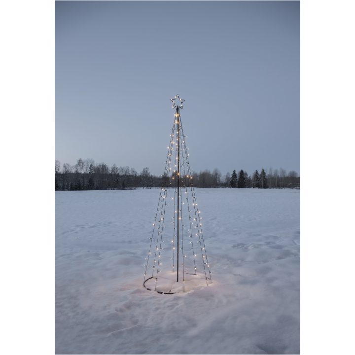 Utomhusdekoration Light Tree Svart Star Trading – bild 3