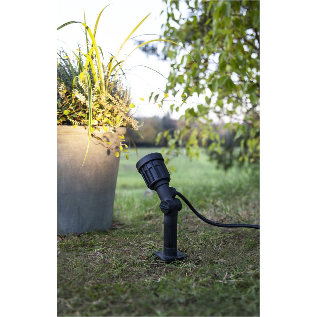 Utomhusdekoration Outdoor LED Spotlight Svart Star Trading – bild 12
