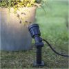 Utomhusdekoration Outdoor LED Spotlight Svart Star Trading – miniatyr 7