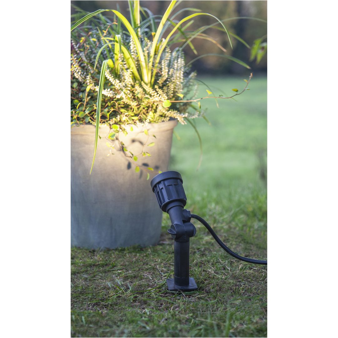 Utomhusdekoration Outdoor LED Spotlight Svart Star Trading – bild 6