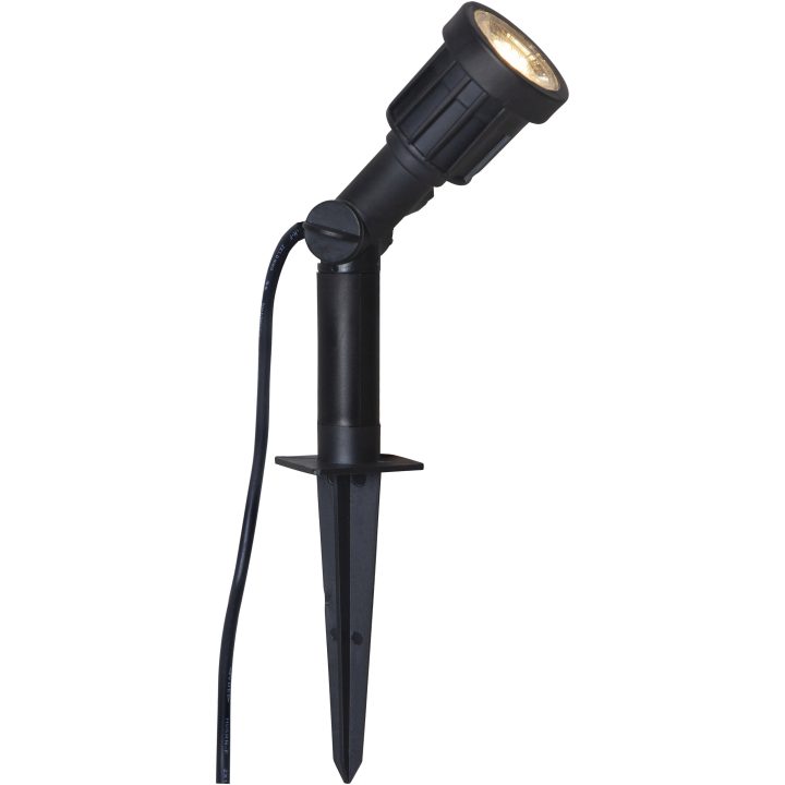 Utomhusdekoration Outdoor LED Spotlight Svart Star Trading – bild 5