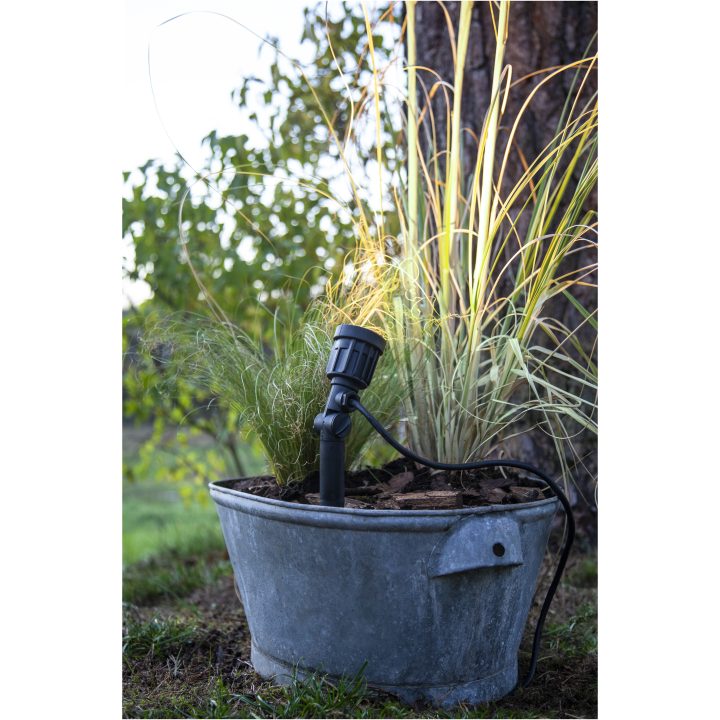 Utomhusdekoration Outdoor LED Spotlight Svart Star Trading – bild 3