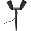 Utomhusdekoration Outdoor Spotlight Fixture Svart Star Trading – miniatyr 10