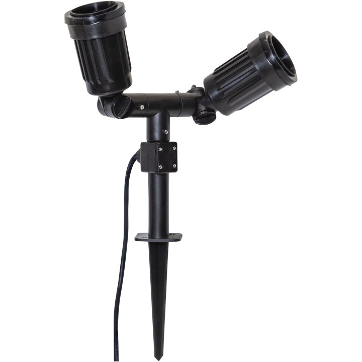 Utomhusdekoration Outdoor Spotlight Fixture Svart Star Trading – bild 14