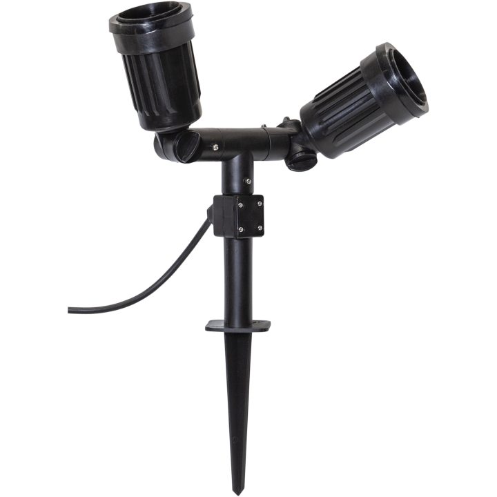 Utomhusdekoration Outdoor Spotlight Fixture Svart Star Trading – bild 8