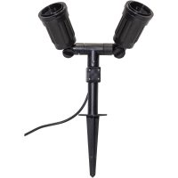 Utomhusdekoration Outdoor Spotlight Fixture Svart Star Trading