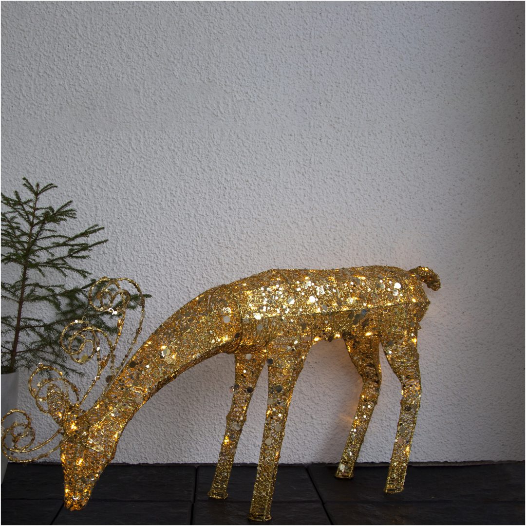 Utomhusdekoration Sequini Guld Star Trading – bild 5