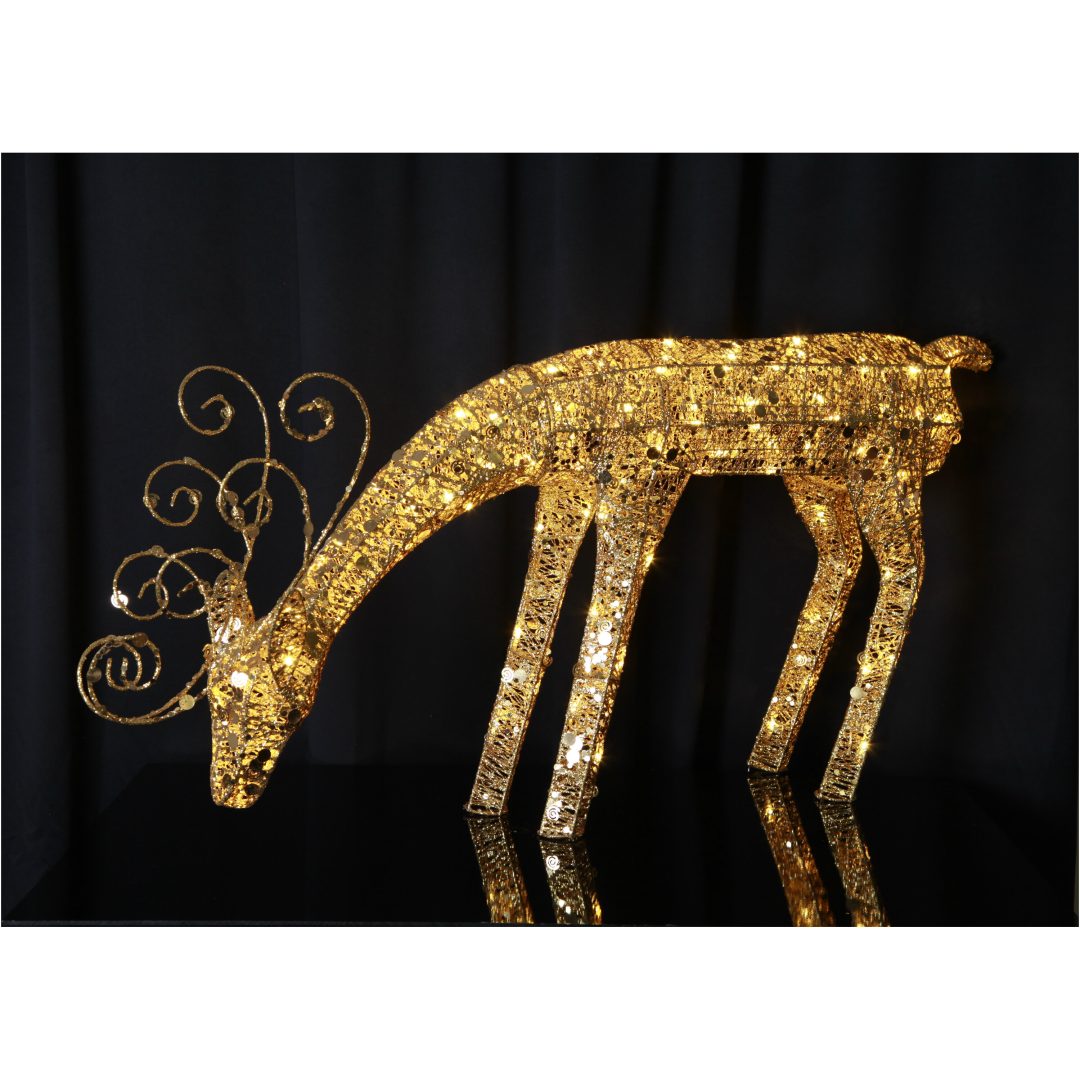 Utomhusdekoration Sequini Guld Star Trading – bild 2