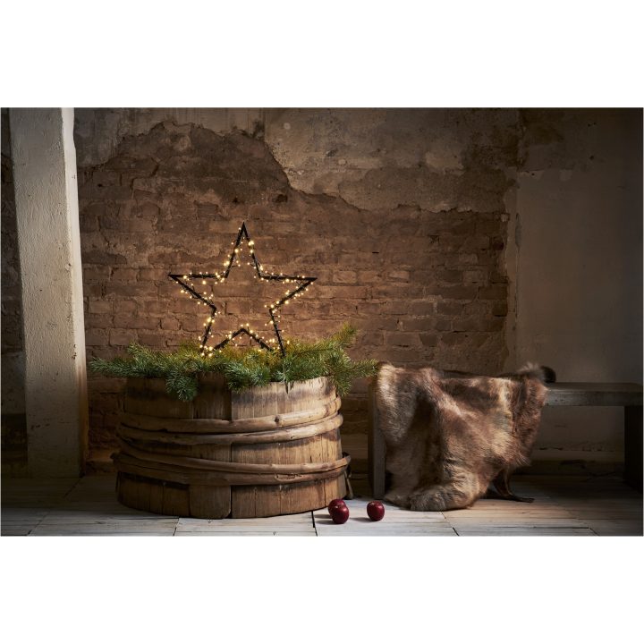Utomhusdekoration Spiky Svart Star Trading 73 cm – bild 9