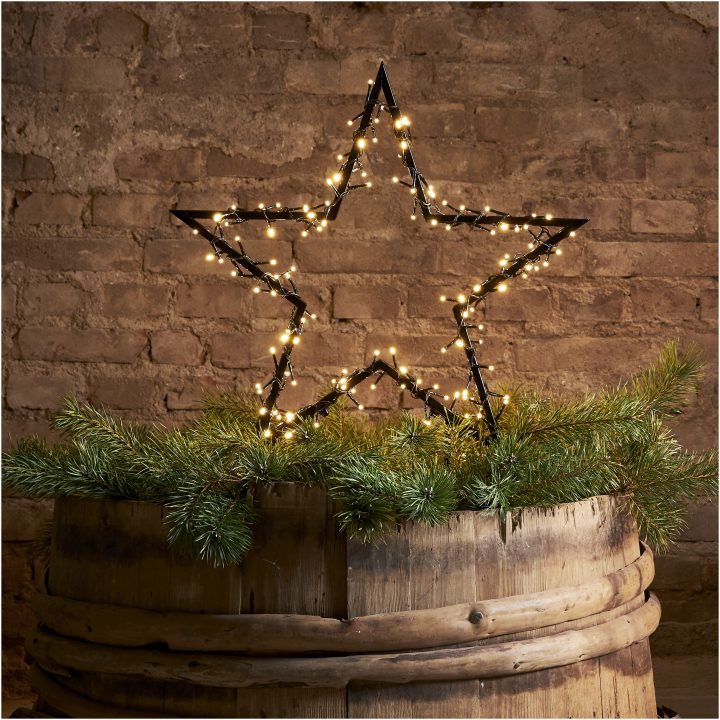 Utomhusdekoration Spiky Svart Star Trading 73 cm – bild 8